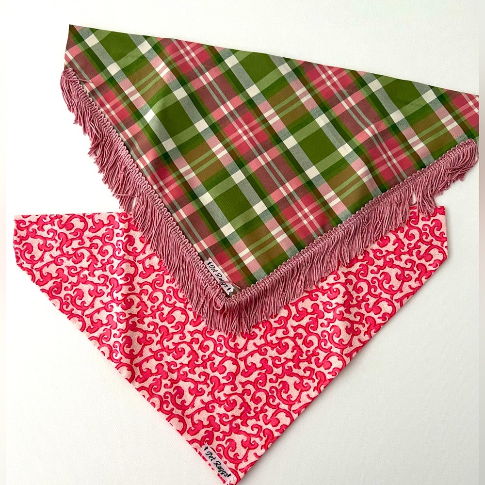 Custom Designed and sewn Bandana’s. Set contains 2.